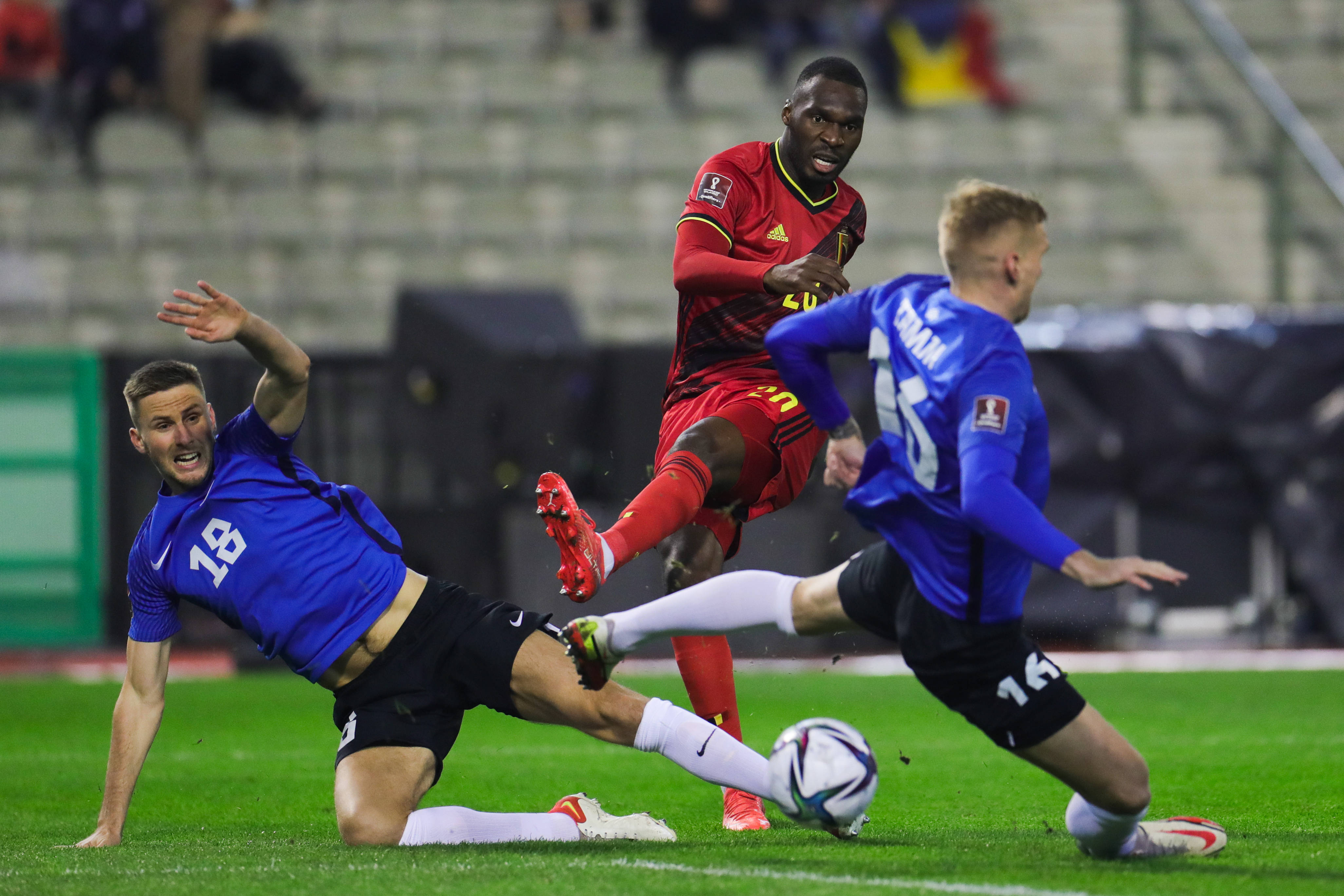 苏格兰队在爱沙尼亚比赛中获得胜利