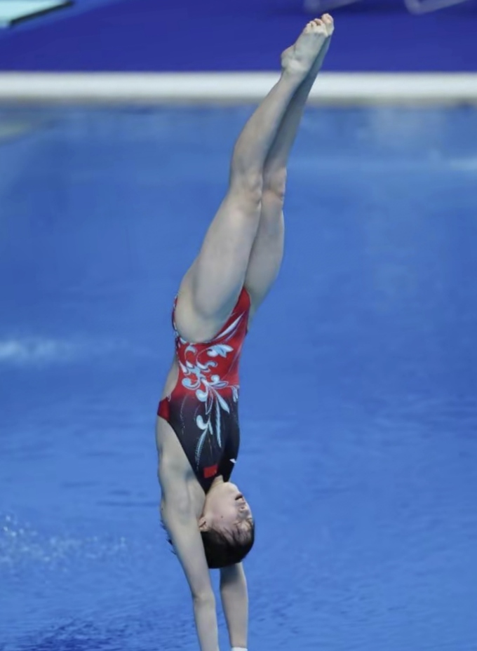 包含中国跳水选手摘金，雄心勃勃闪耀赛场的词条